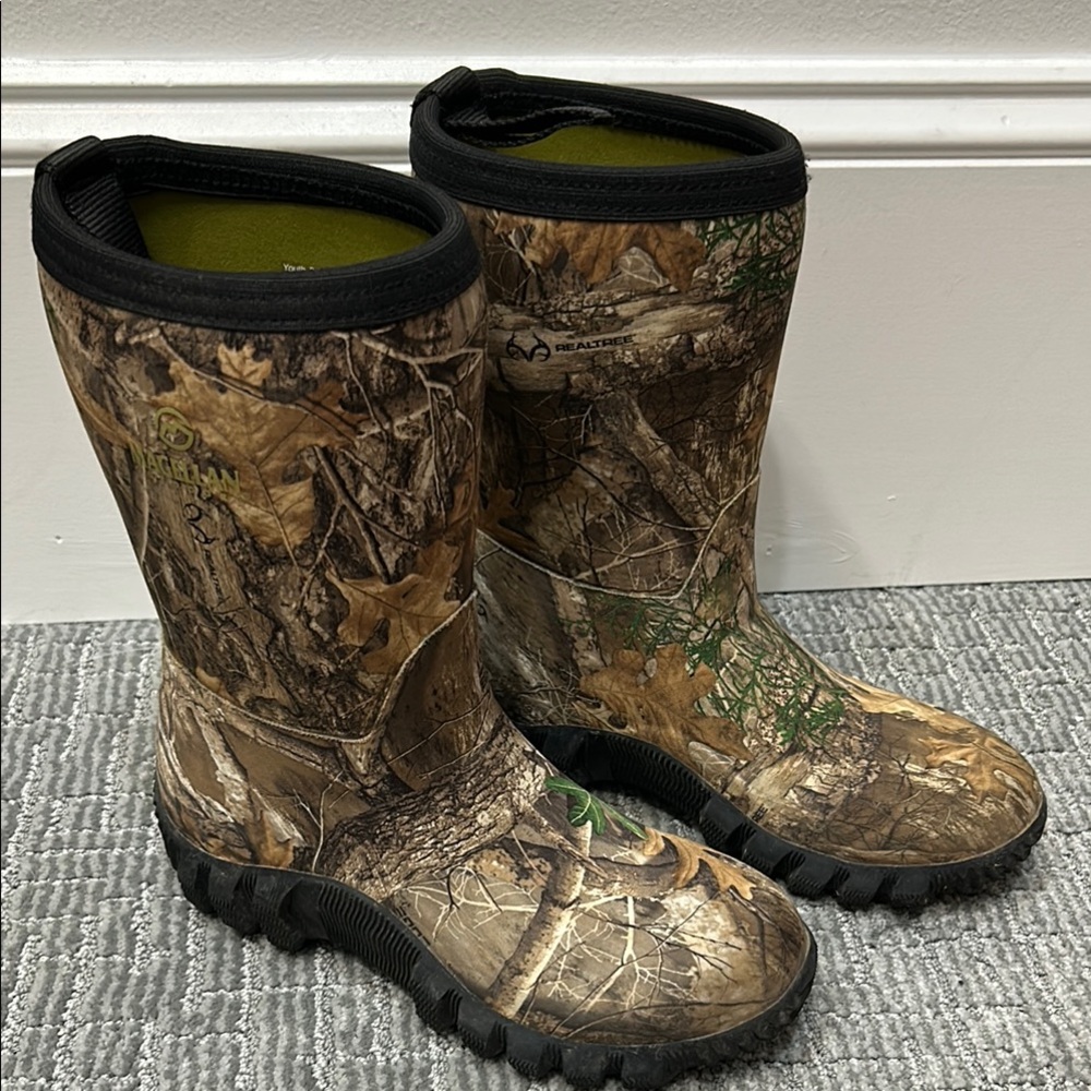 Magellan Outdoors Kids Camo Boots- hunting boots